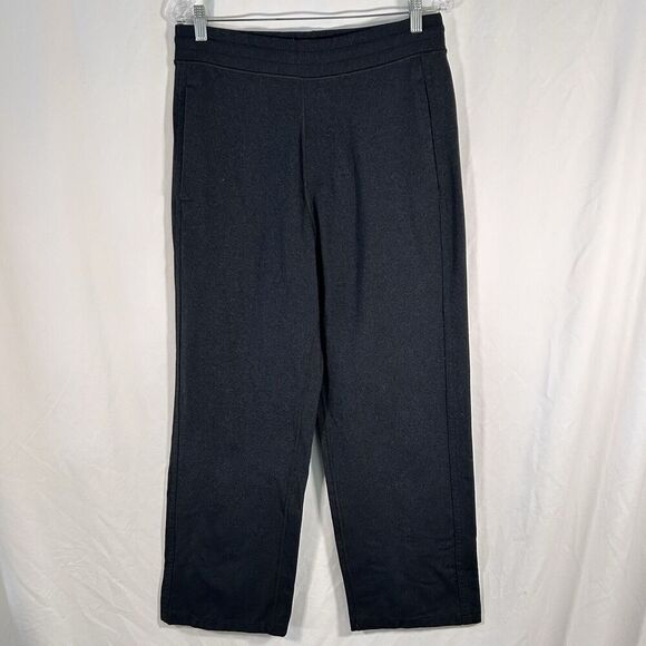 Lululemon Pants Women's 30 Dark Grey Pull On Drawstring Pockets Wide leg - Picture 1 of 9